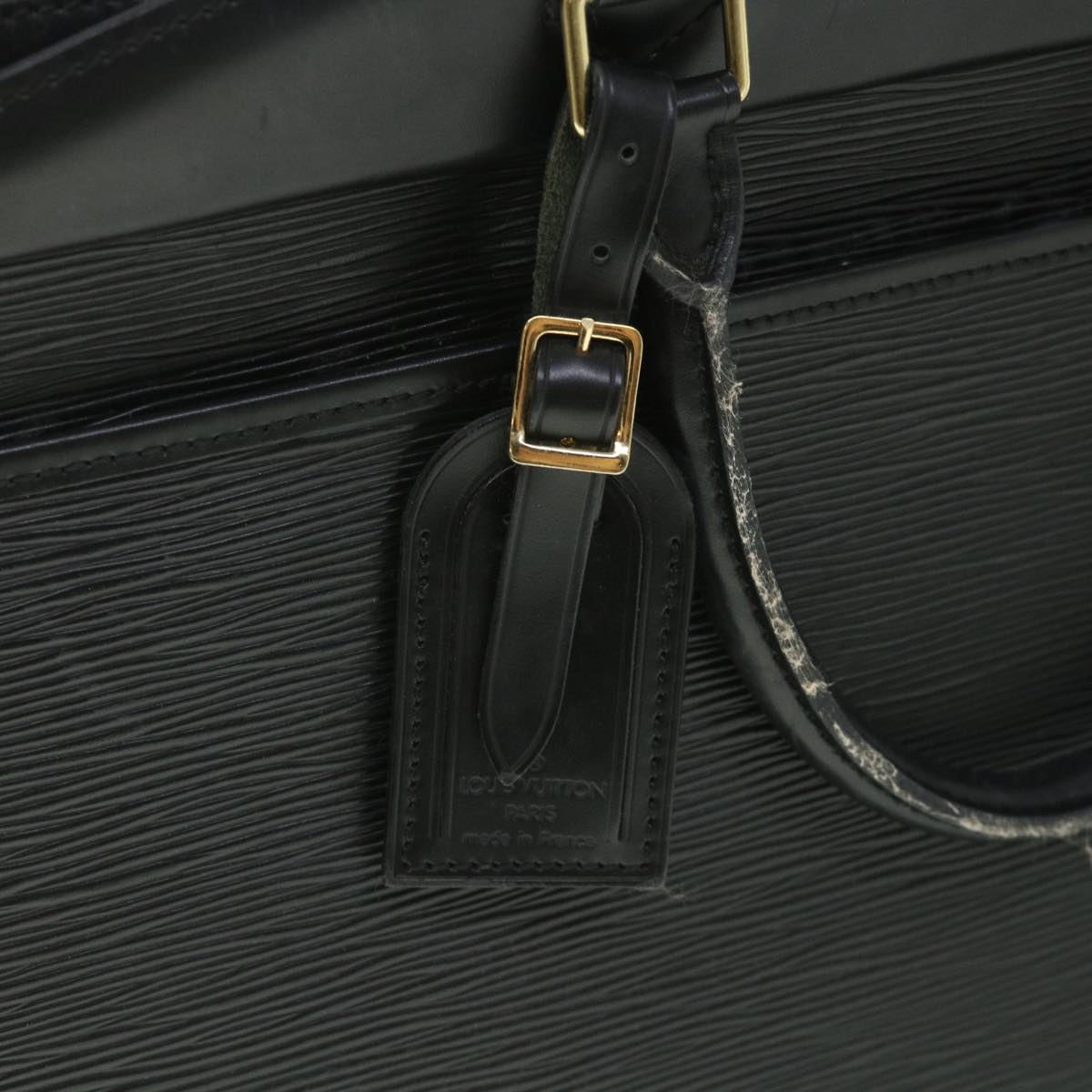 LOUIS VUITTON Epi Riviera Hand Bag Noir Black M48182 LV 56001
