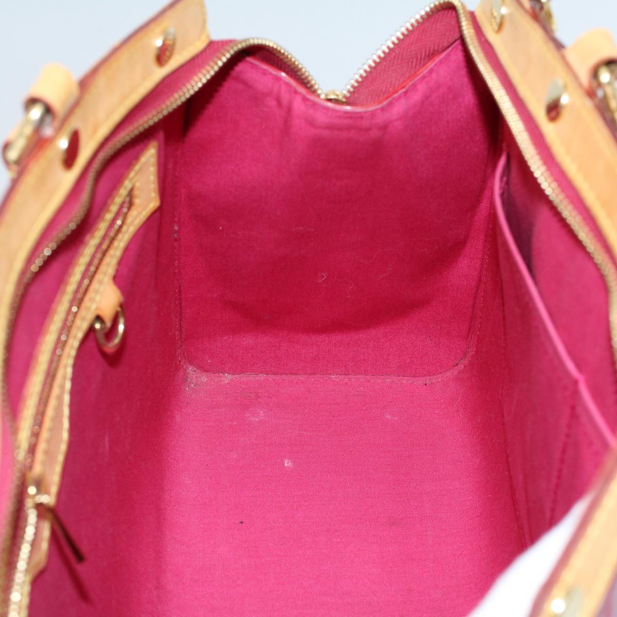 LOUIS VUITTON Vernis Blair MM Hand Bag 2way Rose Andian M91798 LV 56002