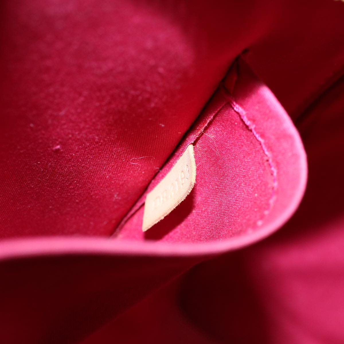 LOUIS VUITTON Vernis Blair MM Hand Bag 2way Rose Andian M91798 LV 56002