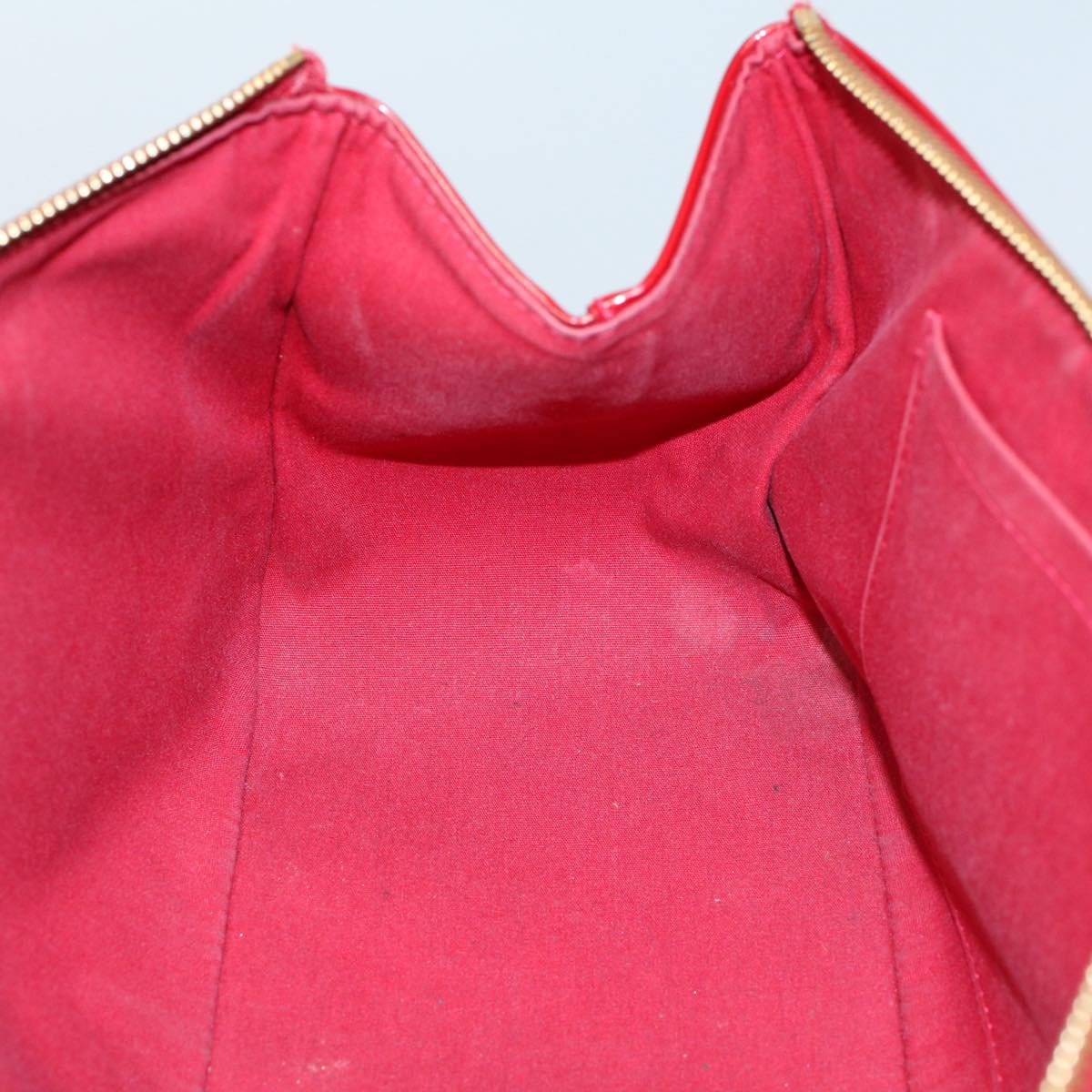 LOUIS VUITTON Vernis Rosewood Avenue Hand Bag Pomme D'amour M93507 LV 56003