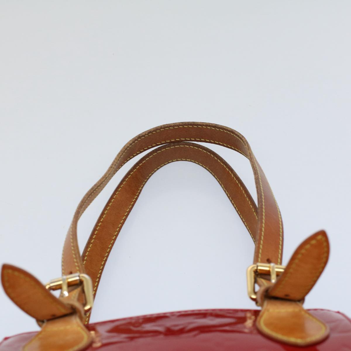 LOUIS VUITTON Vernis Rosewood Avenue Hand Bag Pomme D'amour M93507 LV 56003
