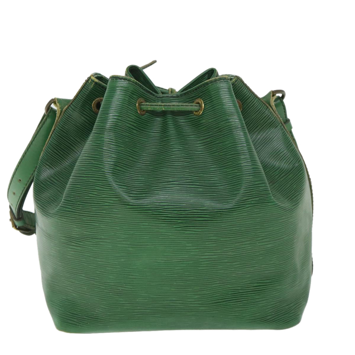 LOUIS VUITTON Epi Petit Noe Shoulder Bag Green M44104 LV 56006