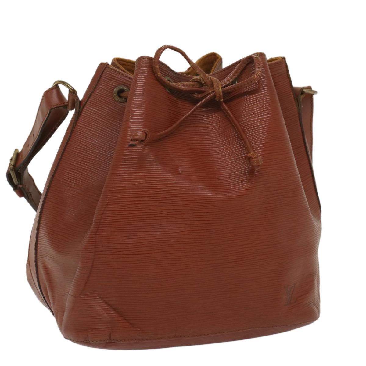 LOUIS VUITTON Epi Petit Noe Shoulder Bag Brown M44103 LV 56012