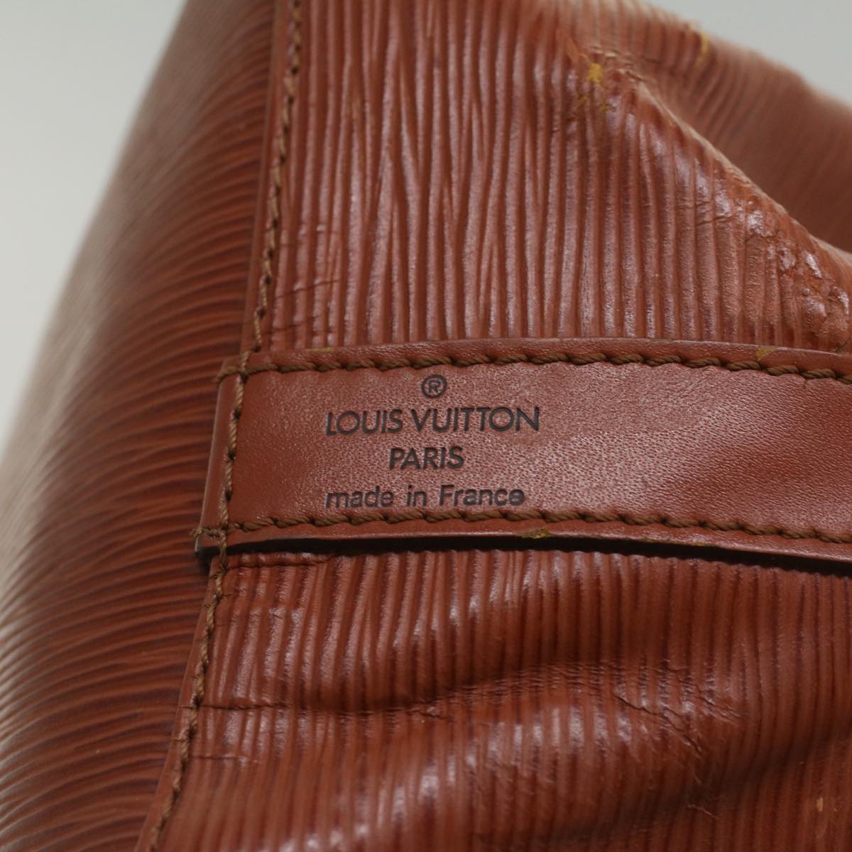 LOUIS VUITTON Epi Petit Noe Shoulder Bag Brown M44103 LV 56012