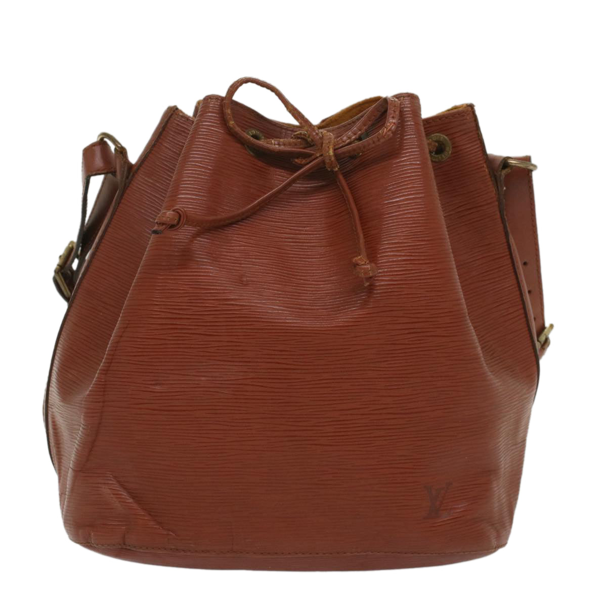 LOUIS VUITTON Epi Petit Noe Shoulder Bag Brown M44103 LV 56012