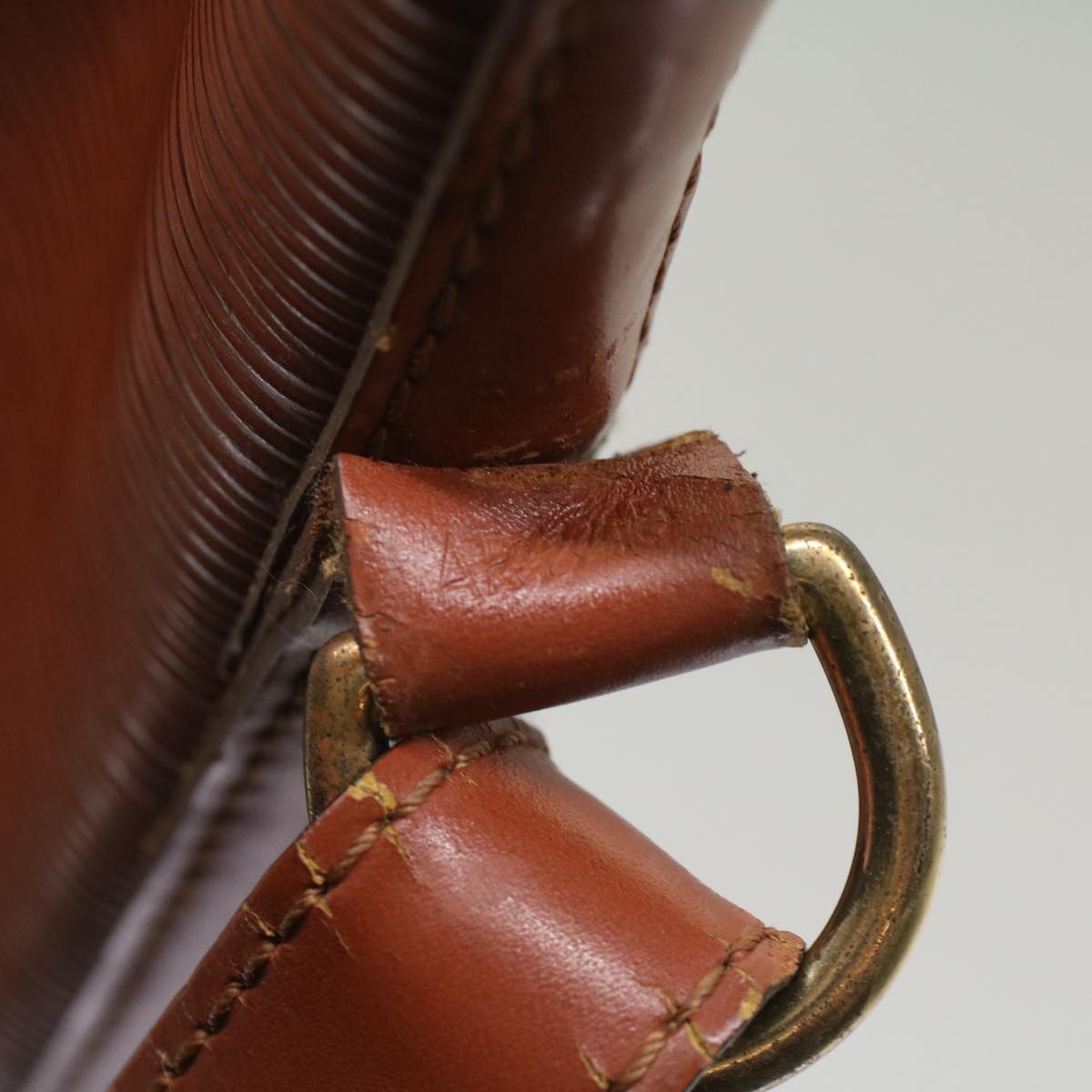 LOUIS VUITTON Epi Petit Noe Shoulder Bag Brown M44103 LV 56012