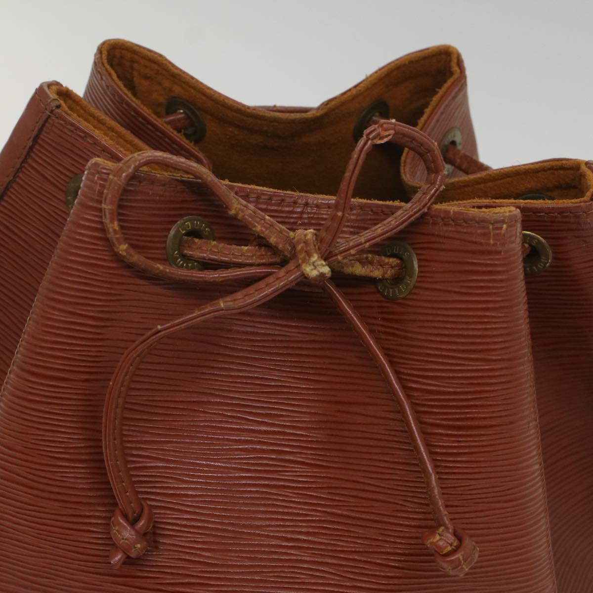 LOUIS VUITTON Epi Petit Noe Shoulder Bag Brown M44103 LV 56012