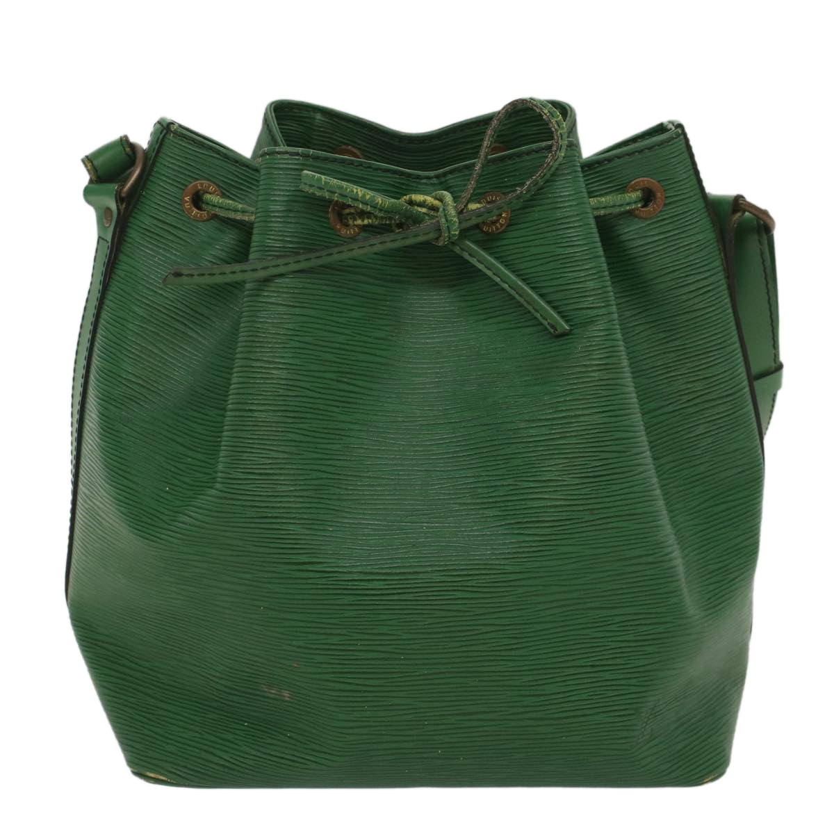 LOUIS VUITTON Epi Petit Noe Shoulder Bag Green M44104 LV 56013
