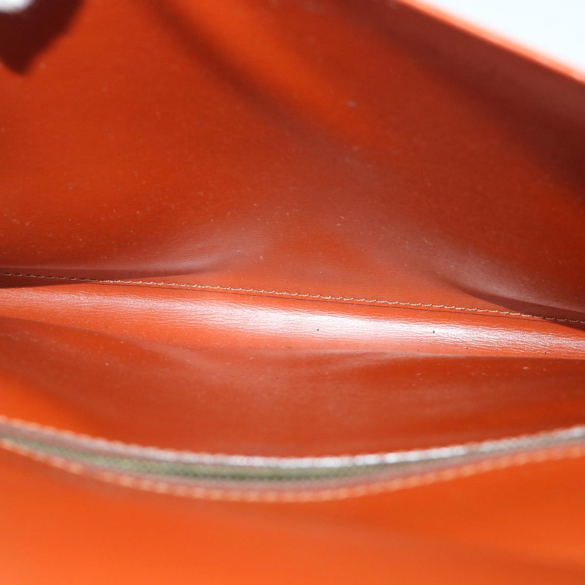 LOUIS VUITTON Epi Pochette Amberop Clutch Bag Brown LV 56014
