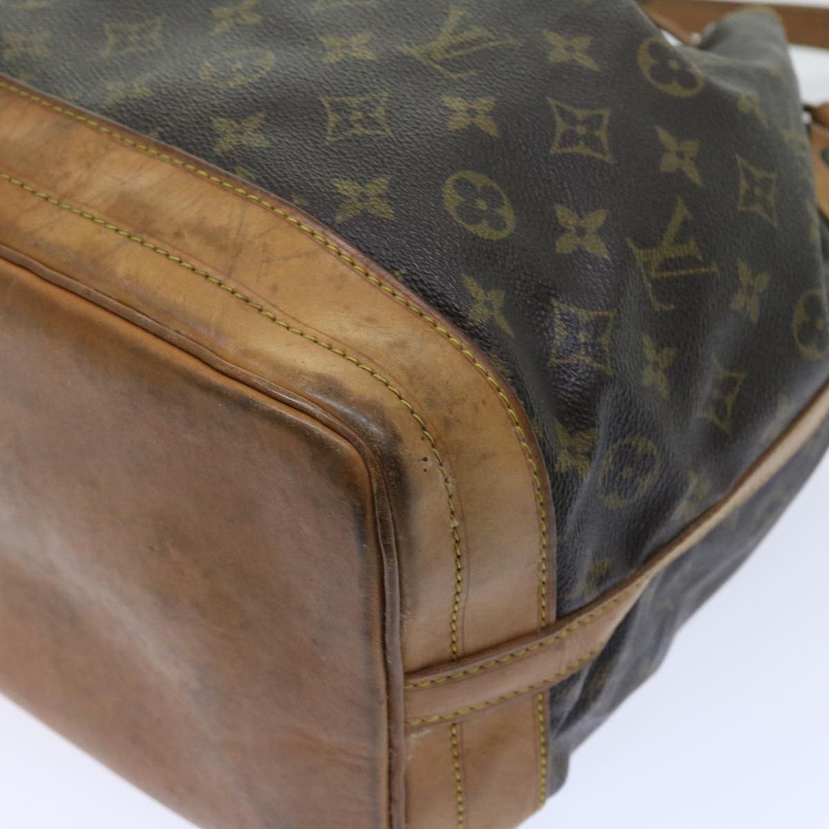LOUIS VUITTON Monogram Noe Shoulder Bag M42224 LV 56018