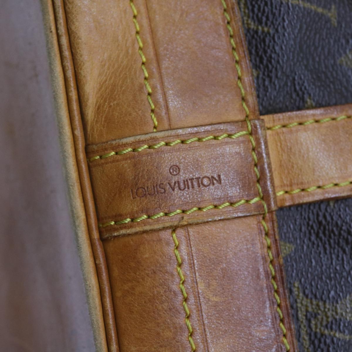 LOUIS VUITTON Monogram Noe Shoulder Bag M42224 LV 56023
