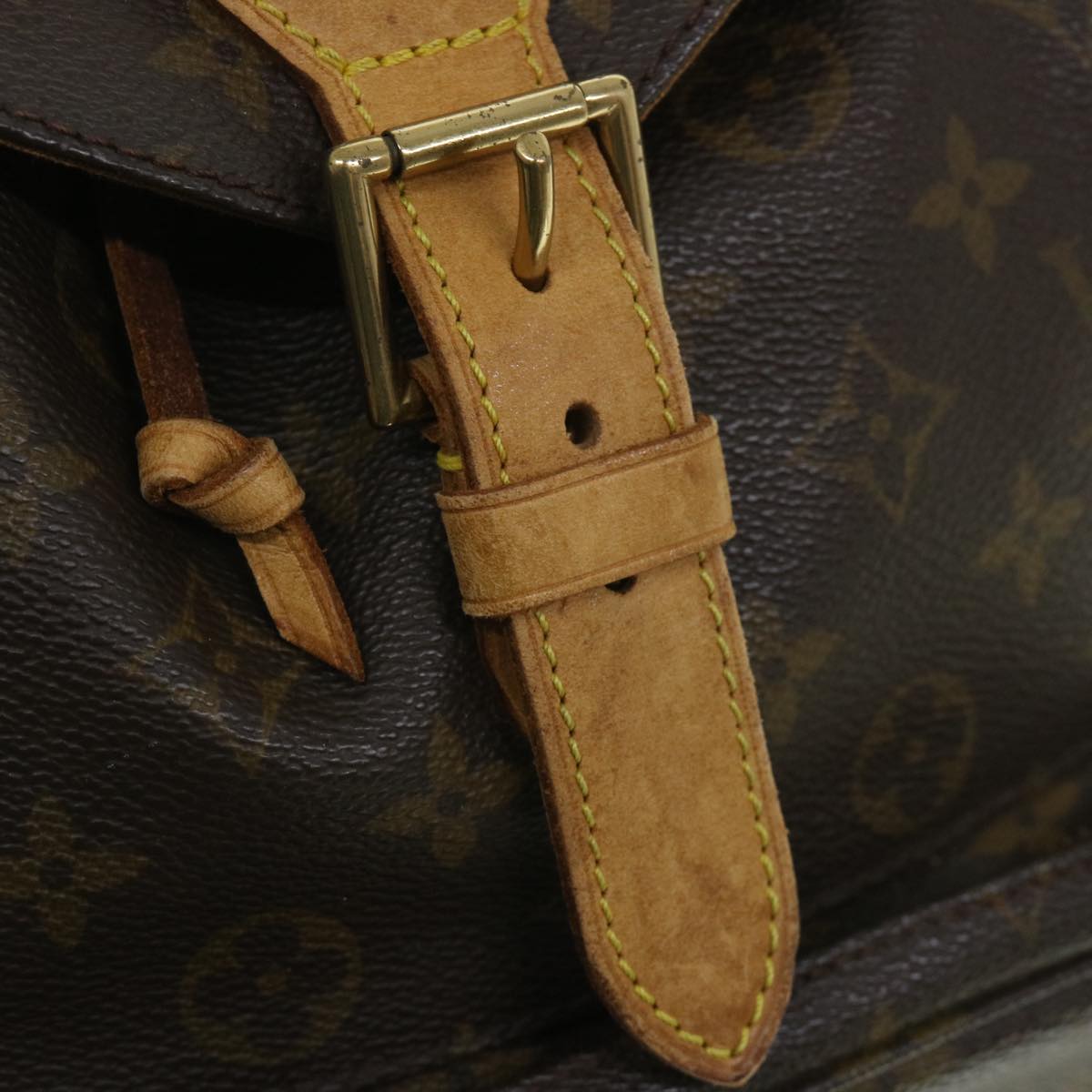 LOUIS VUITTON Monogram Montsouris GM Backpack M51135 LV 56031