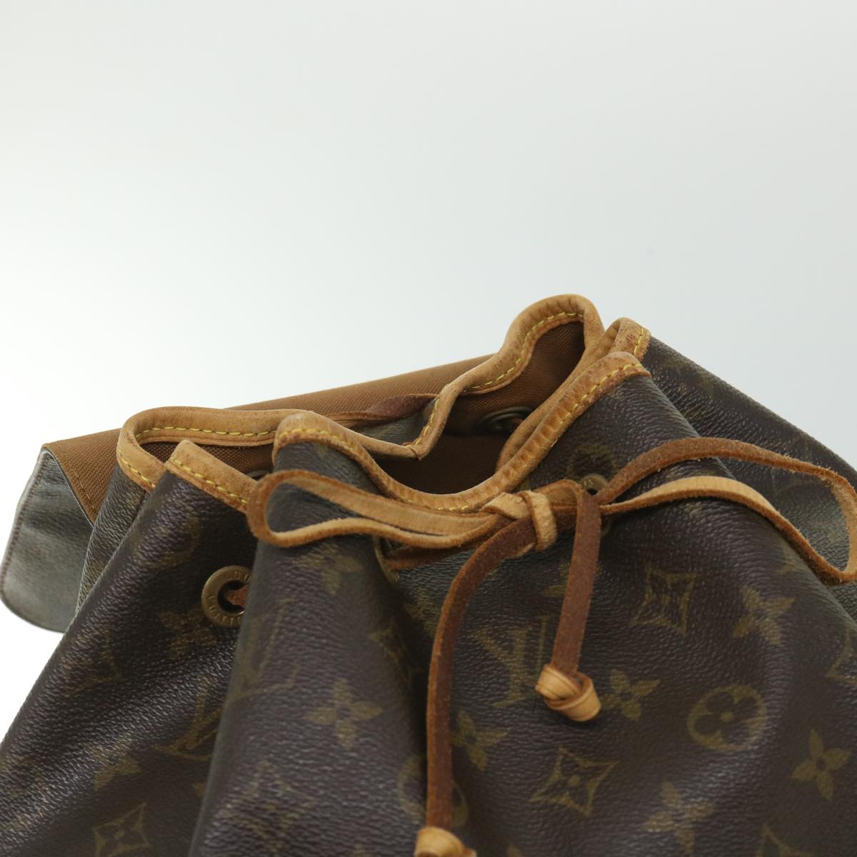 LOUIS VUITTON Monogram Montsouris GM Backpack M51135 LV 56031