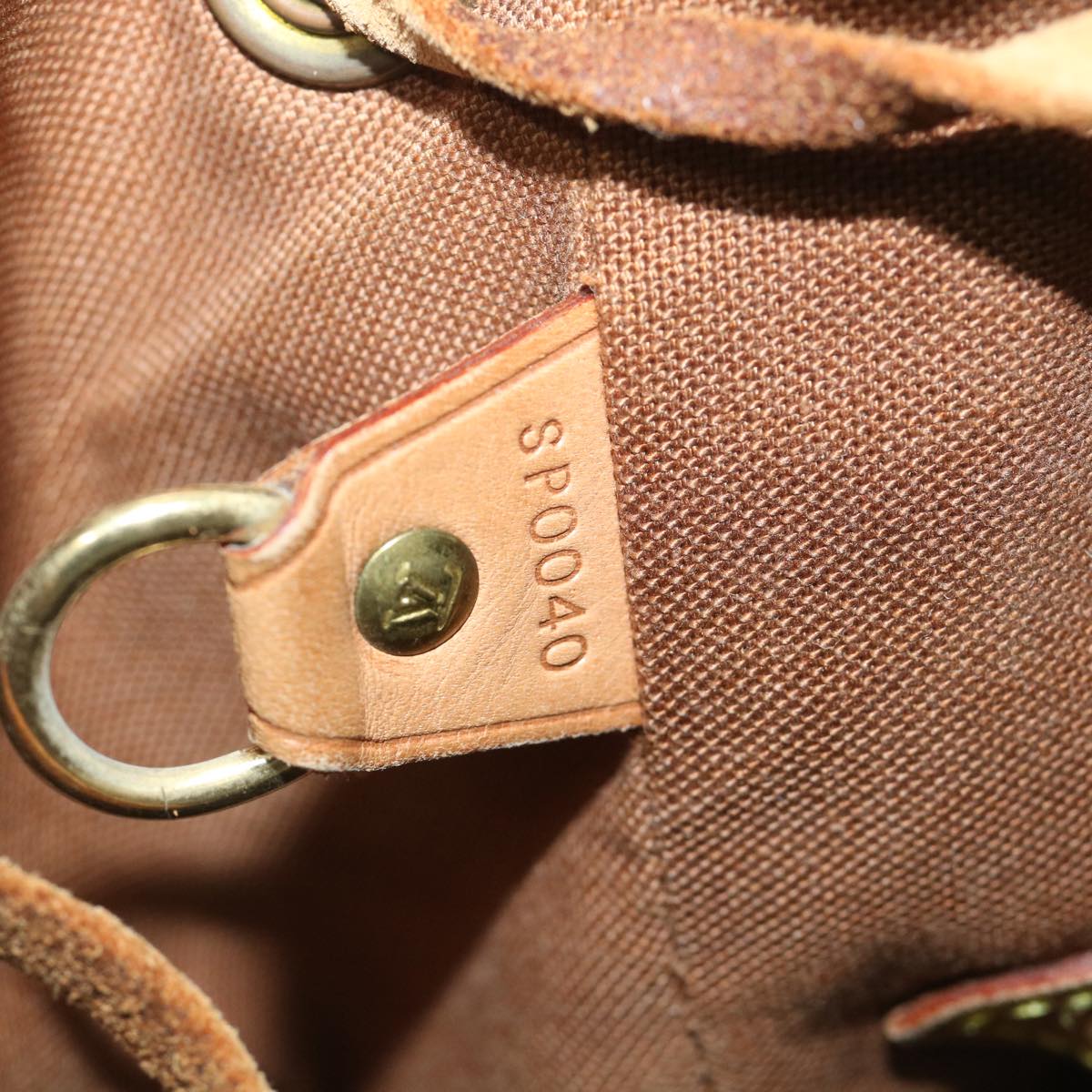 LOUIS VUITTON Monogram Montsouris GM Backpack M51135 LV 56031