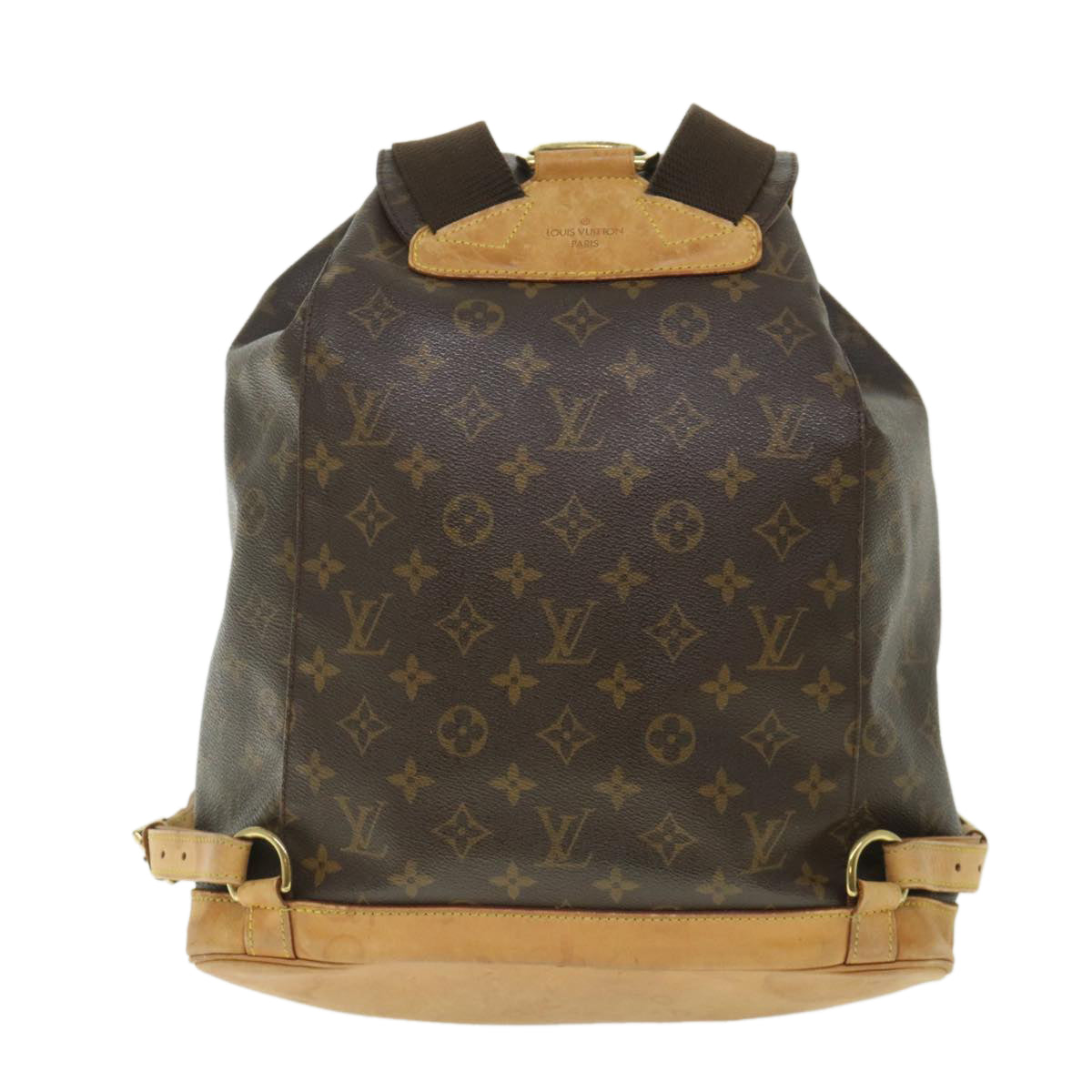 LOUIS VUITTON Monogram Montsouris GM Backpack M51135 LV 56031