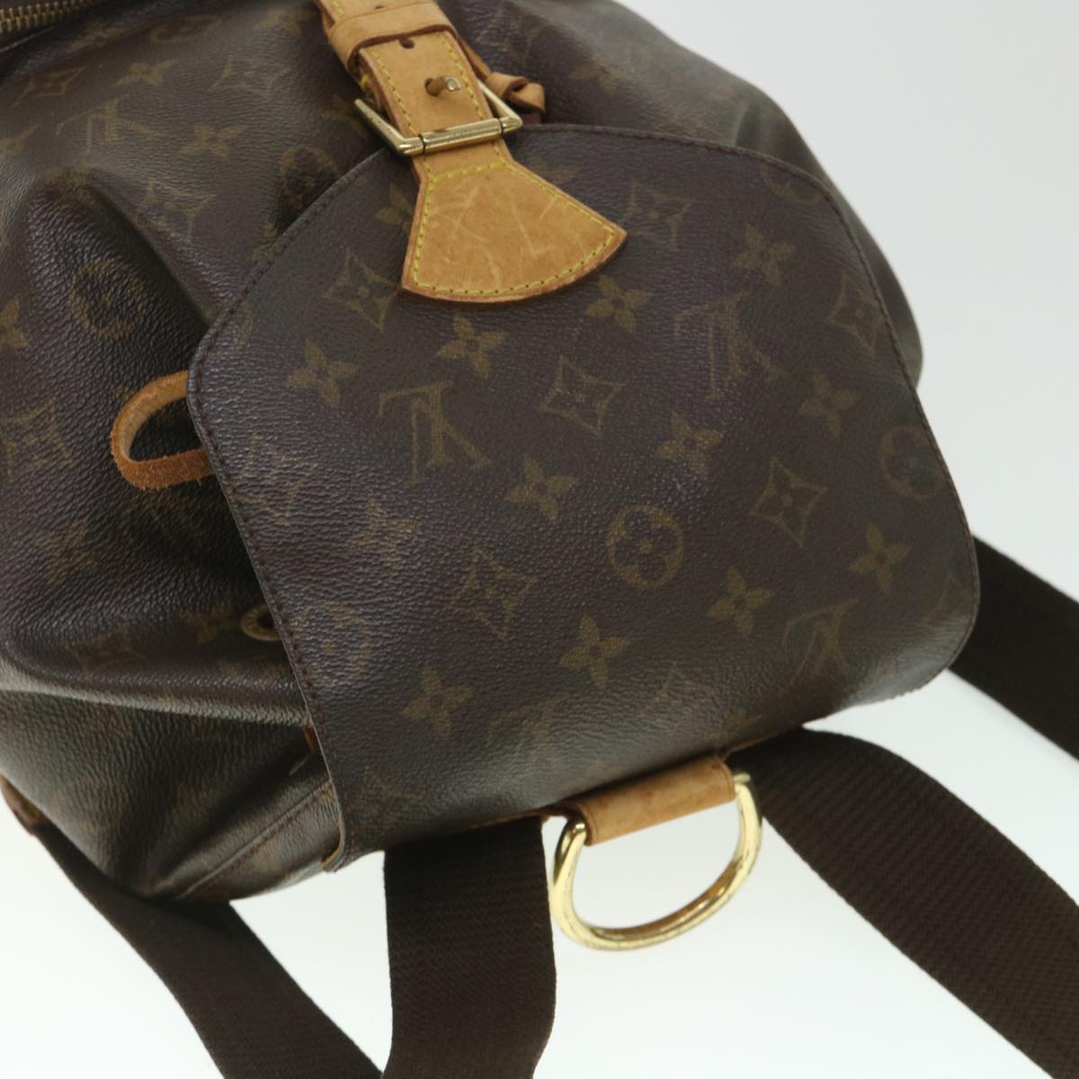 LOUIS VUITTON Monogram Montsouris GM Backpack M51135 LV 56031
