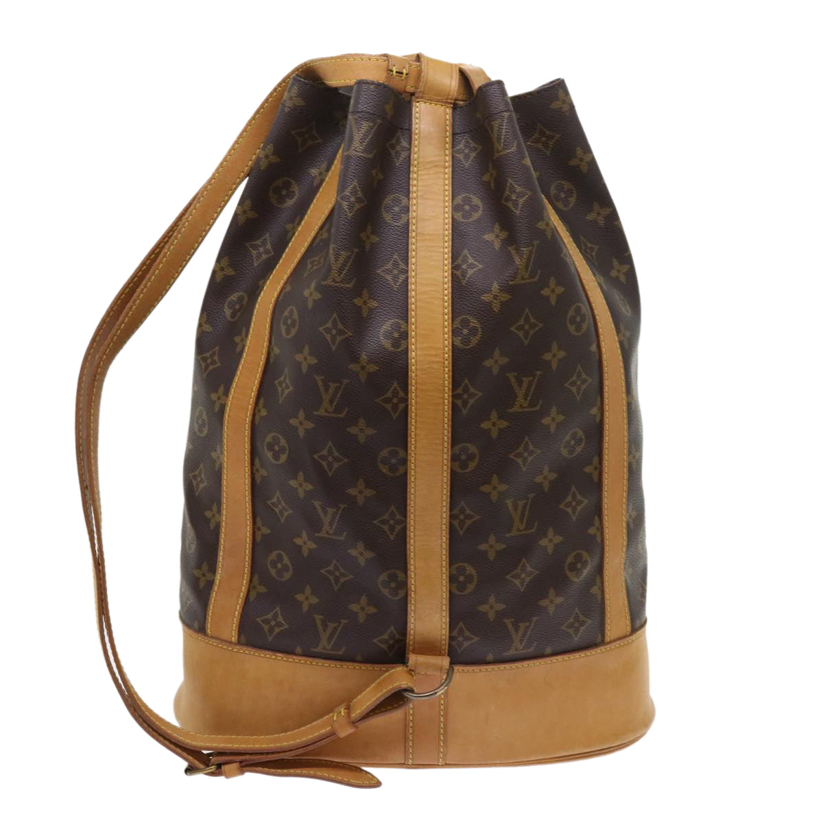 LOUIS VUITTON Monogram Randonnee GM Shoulder Bag M42244 LV 56032