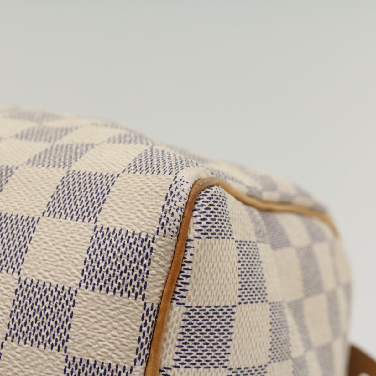 LOUIS VUITTON Damier Azur Speedy 25 Hand Bag N41534 LV 56034