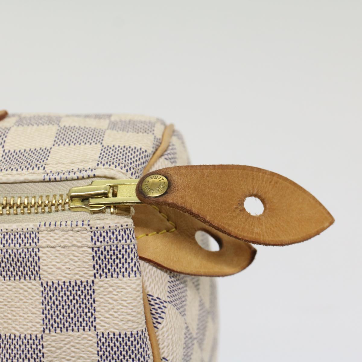 LOUIS VUITTON Damier Azur Speedy 25 Hand Bag N41534 LV 56034
