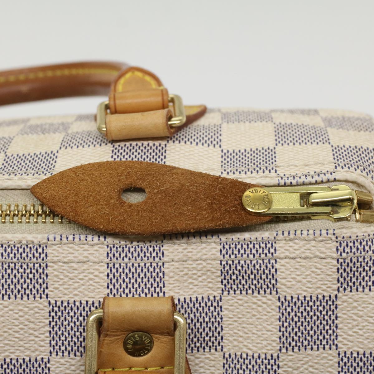 LOUIS VUITTON Damier Azur Speedy 25 Hand Bag N41534 LV 56034