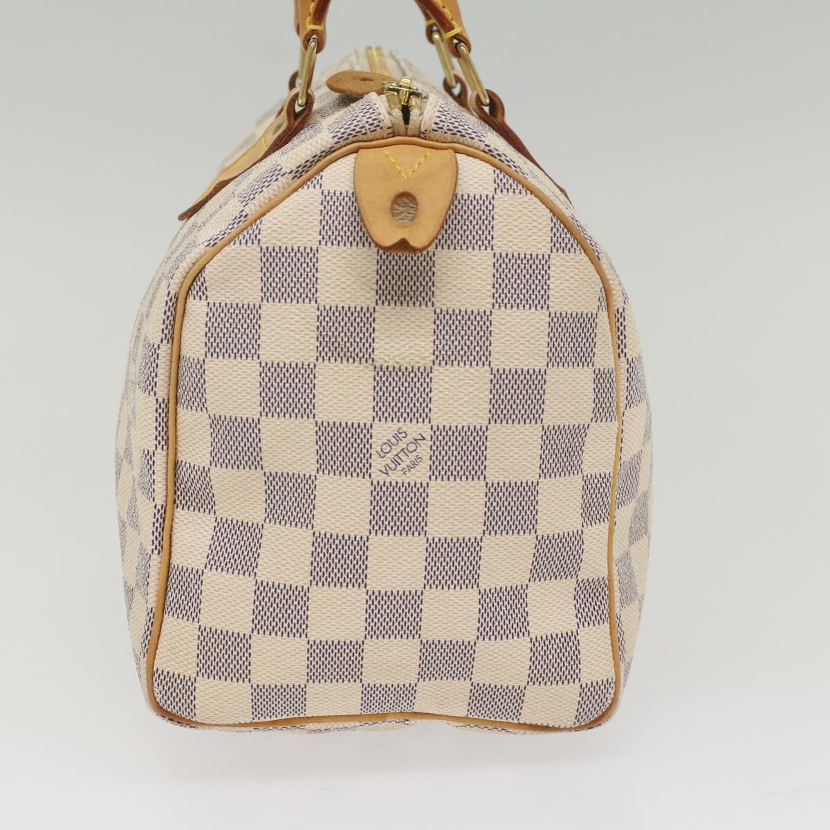 LOUIS VUITTON Damier Azur Speedy 25 Hand Bag N41534 LV 56034