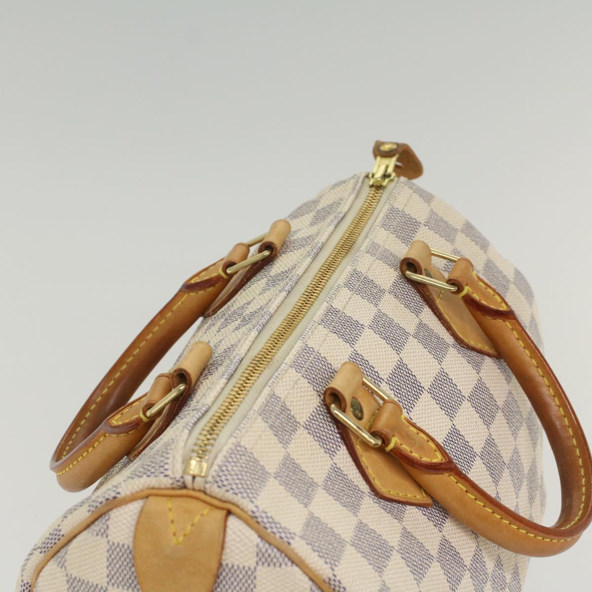 LOUIS VUITTON Damier Azur Speedy 25 Hand Bag N41534 LV 56034