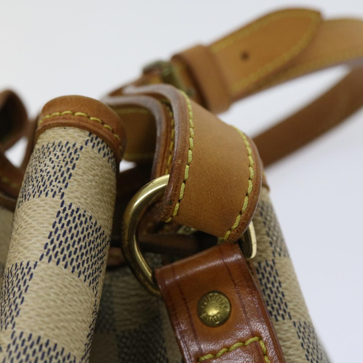 LOUIS VUITTON Damier Azur Noe Shoulder Bag N42222 LV 56040