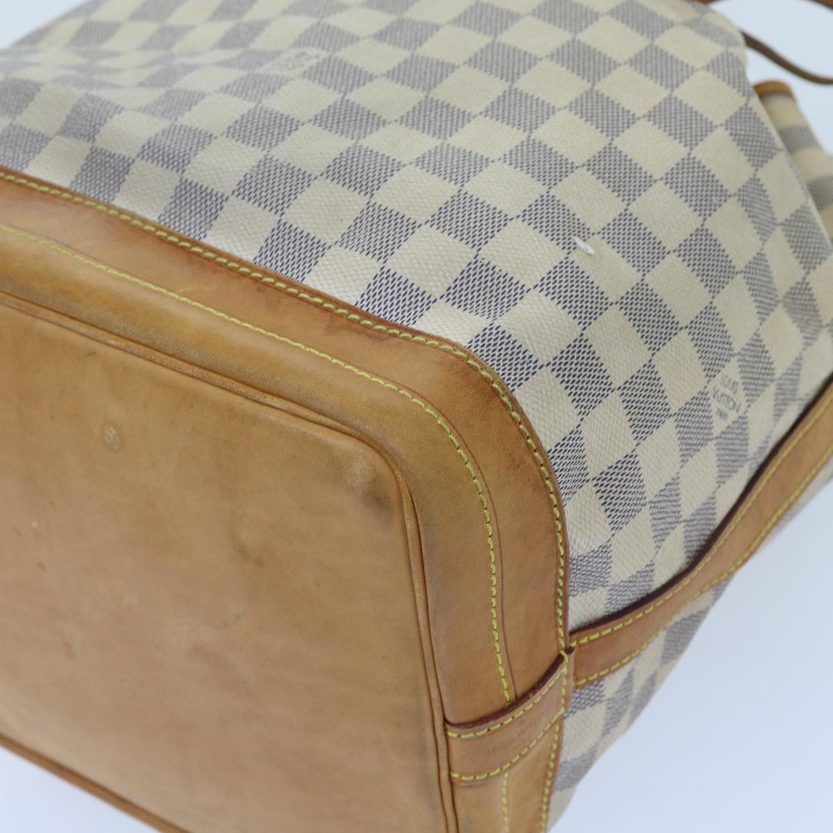 LOUIS VUITTON Damier Azur Noe Shoulder Bag N42222 LV 56040