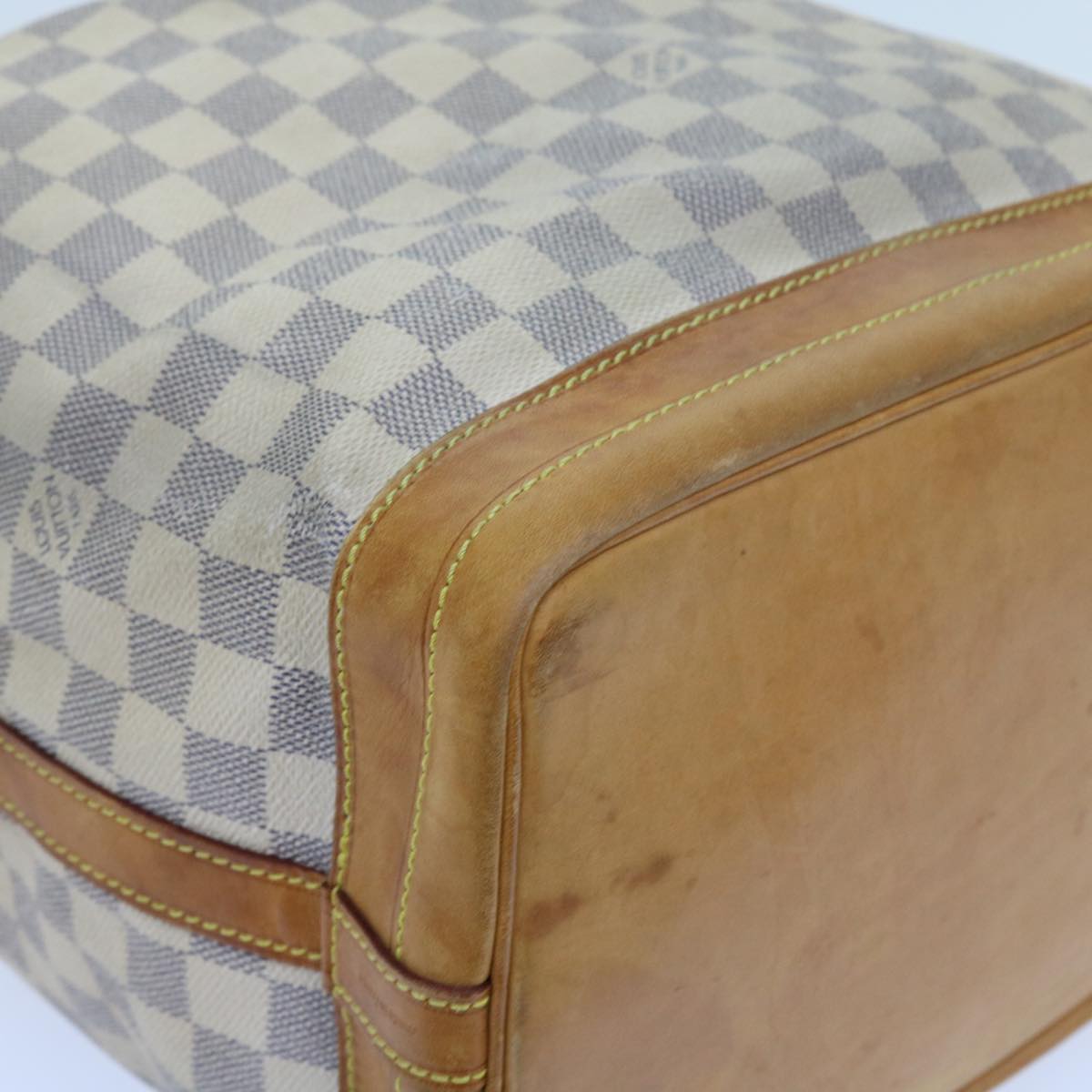 LOUIS VUITTON Damier Azur Noe Shoulder Bag N42222 LV 56040