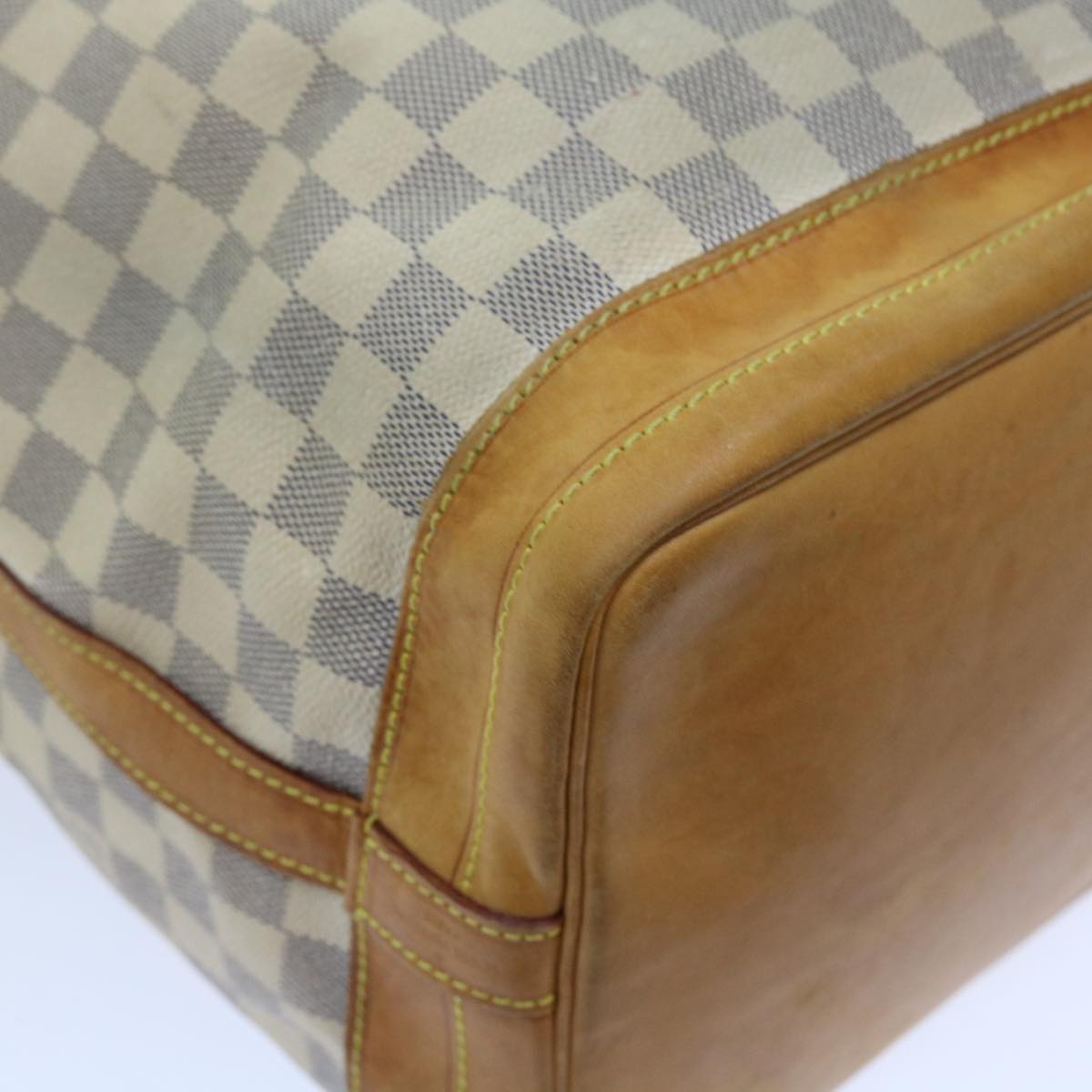 LOUIS VUITTON Damier Azur Noe Shoulder Bag N42222 LV 56040