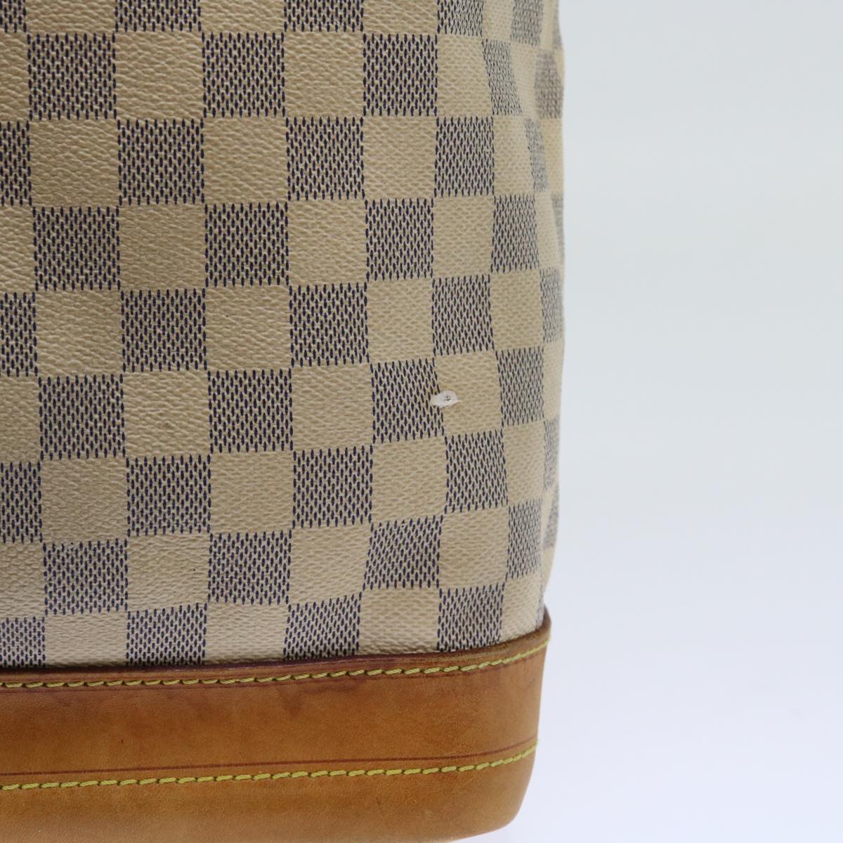 LOUIS VUITTON Damier Azur Noe Shoulder Bag N42222 LV 56040