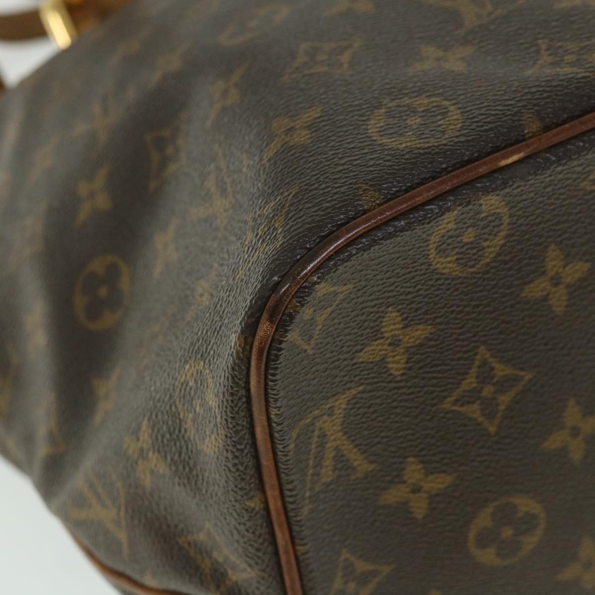 LOUIS VUITTON Monogram Palermo GM Tote Bag 2way M40146 LV 56045