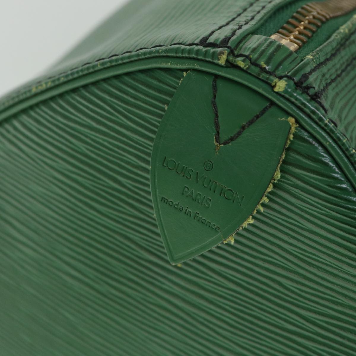 LOUIS VUITTON Epi Keepall 45 Boston Bag Green M42974 LV 56050