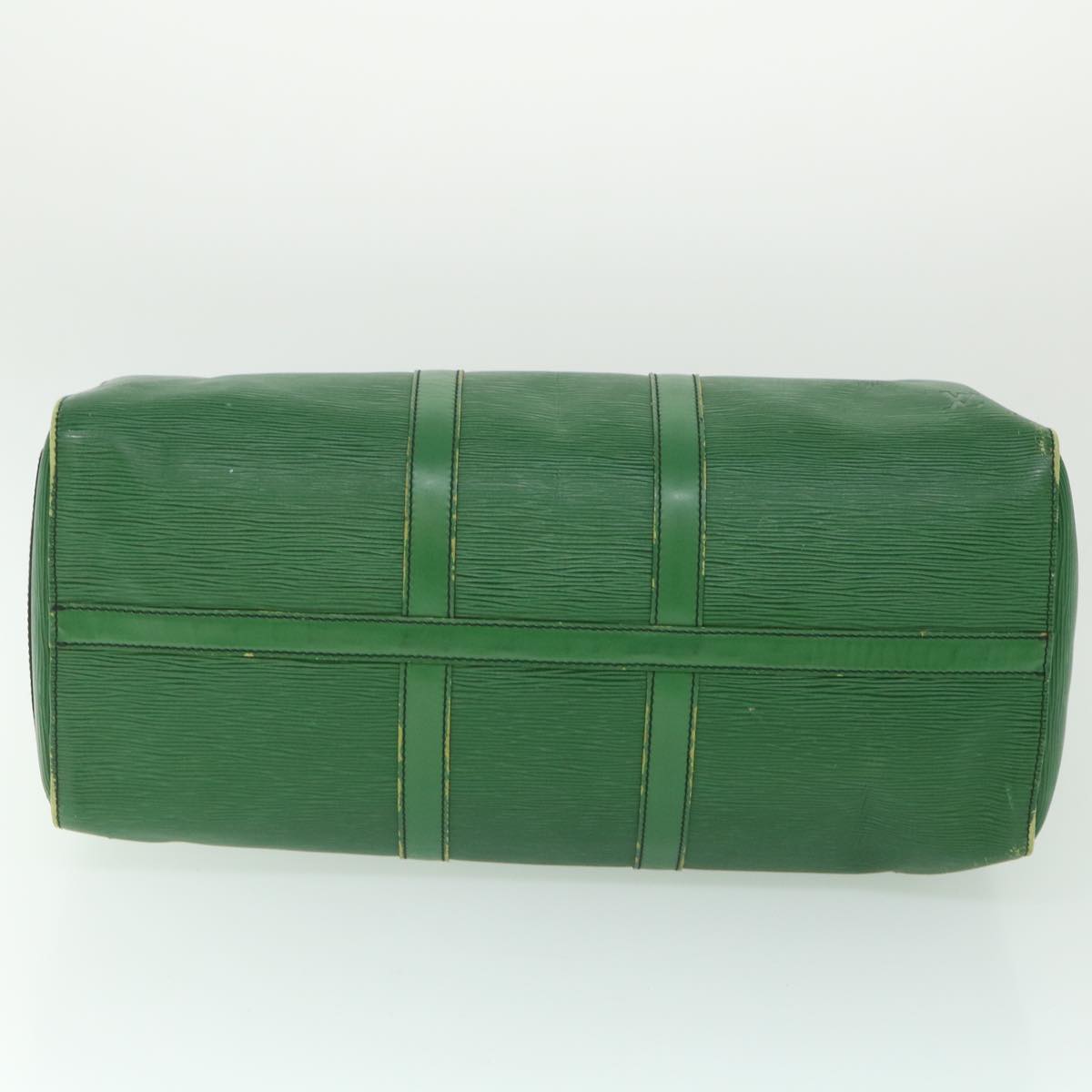 LOUIS VUITTON Epi Keepall 45 Boston Bag Green M42974 LV 56050