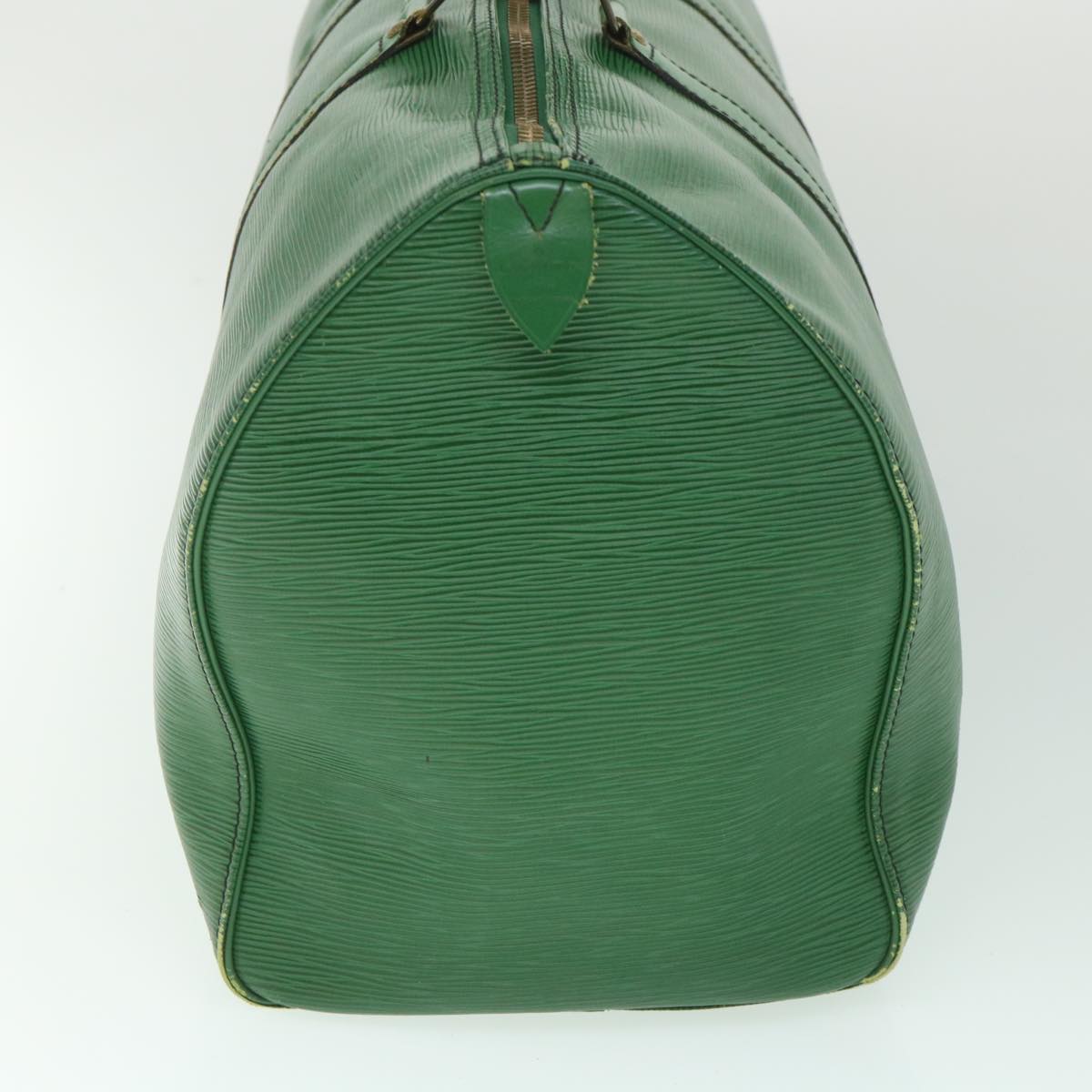 LOUIS VUITTON Epi Keepall 45 Boston Bag Green M42974 LV 56050