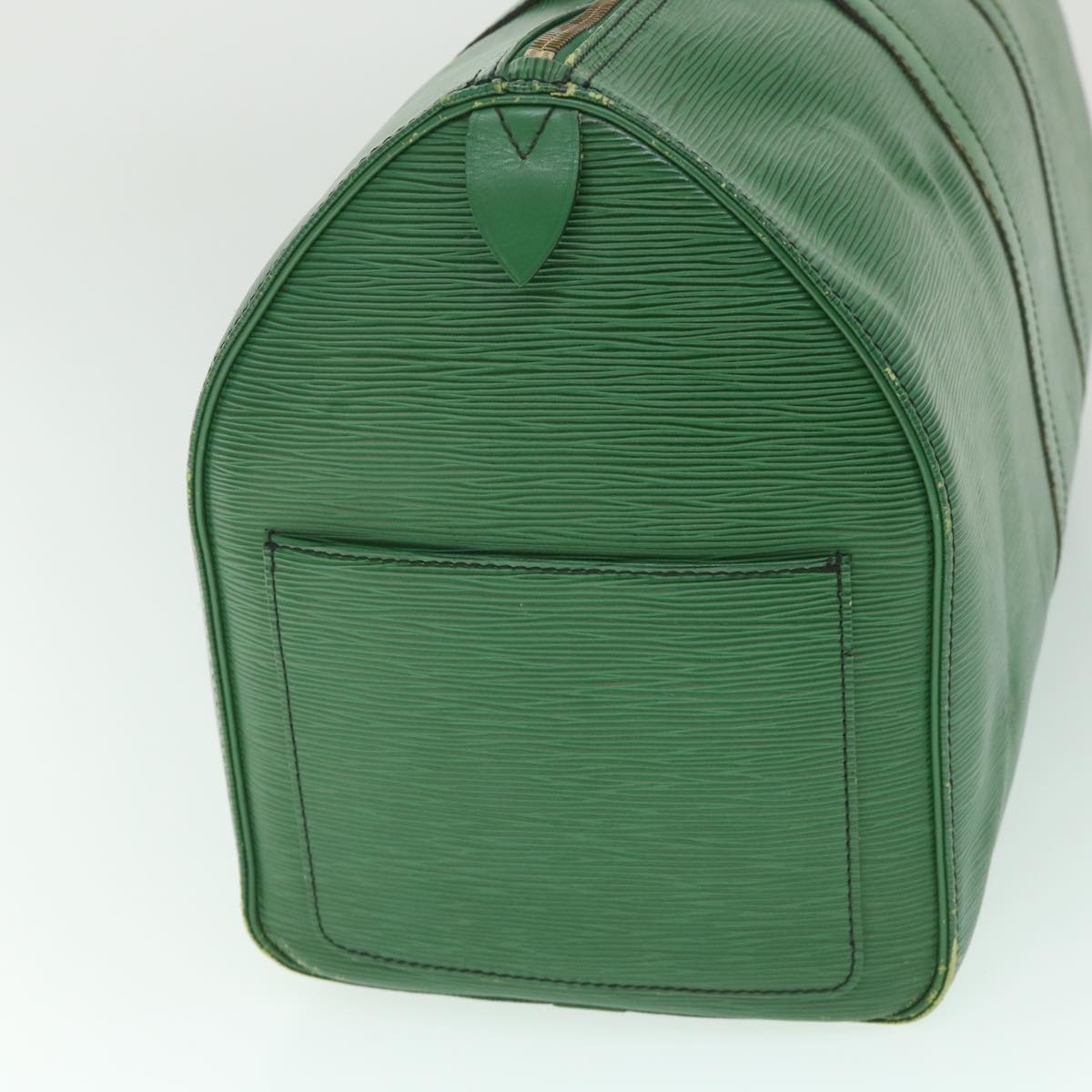 LOUIS VUITTON Epi Keepall 45 Boston Bag Green M42974 LV 56050