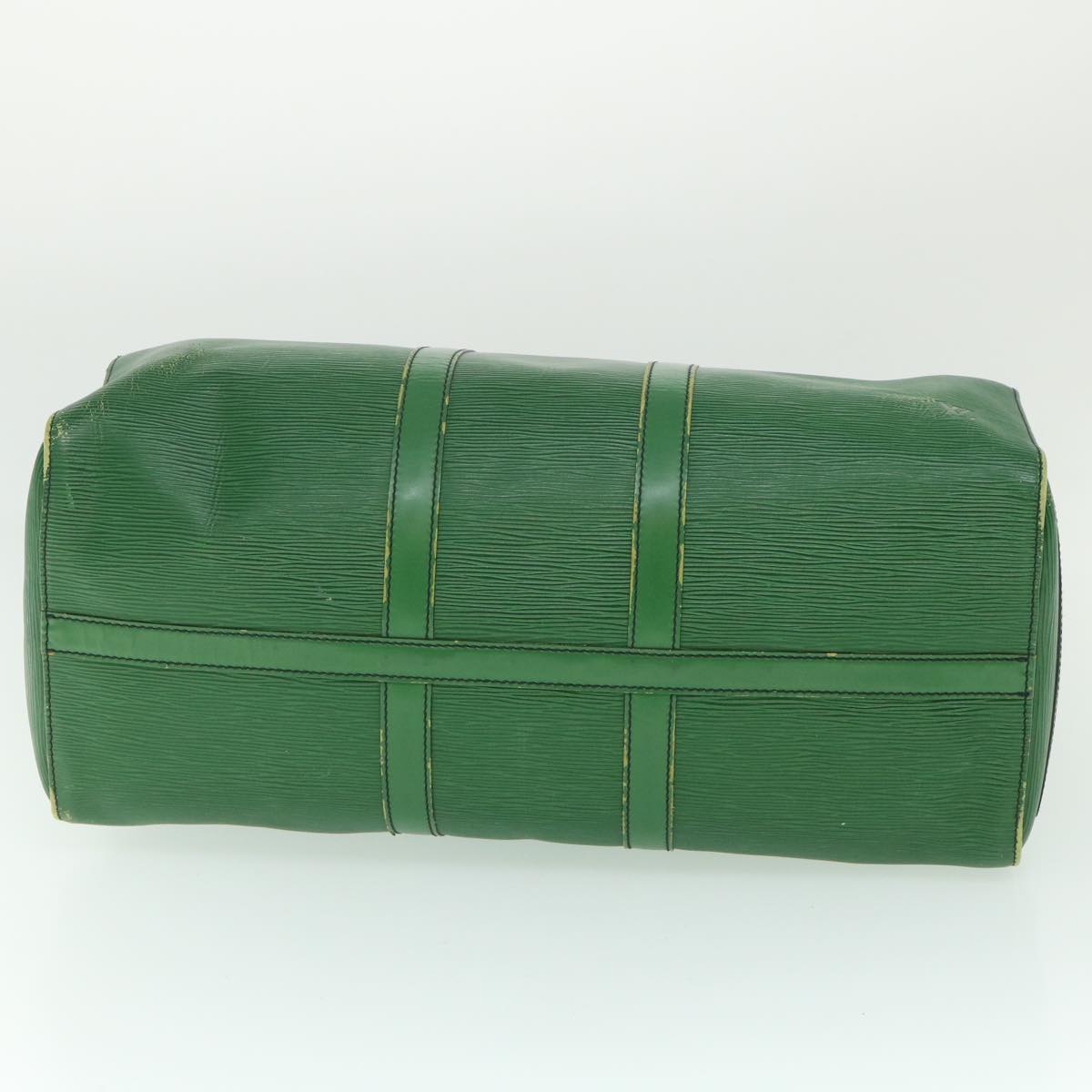 LOUIS VUITTON Epi Keepall 45 Boston Bag Green M42974 LV 56050