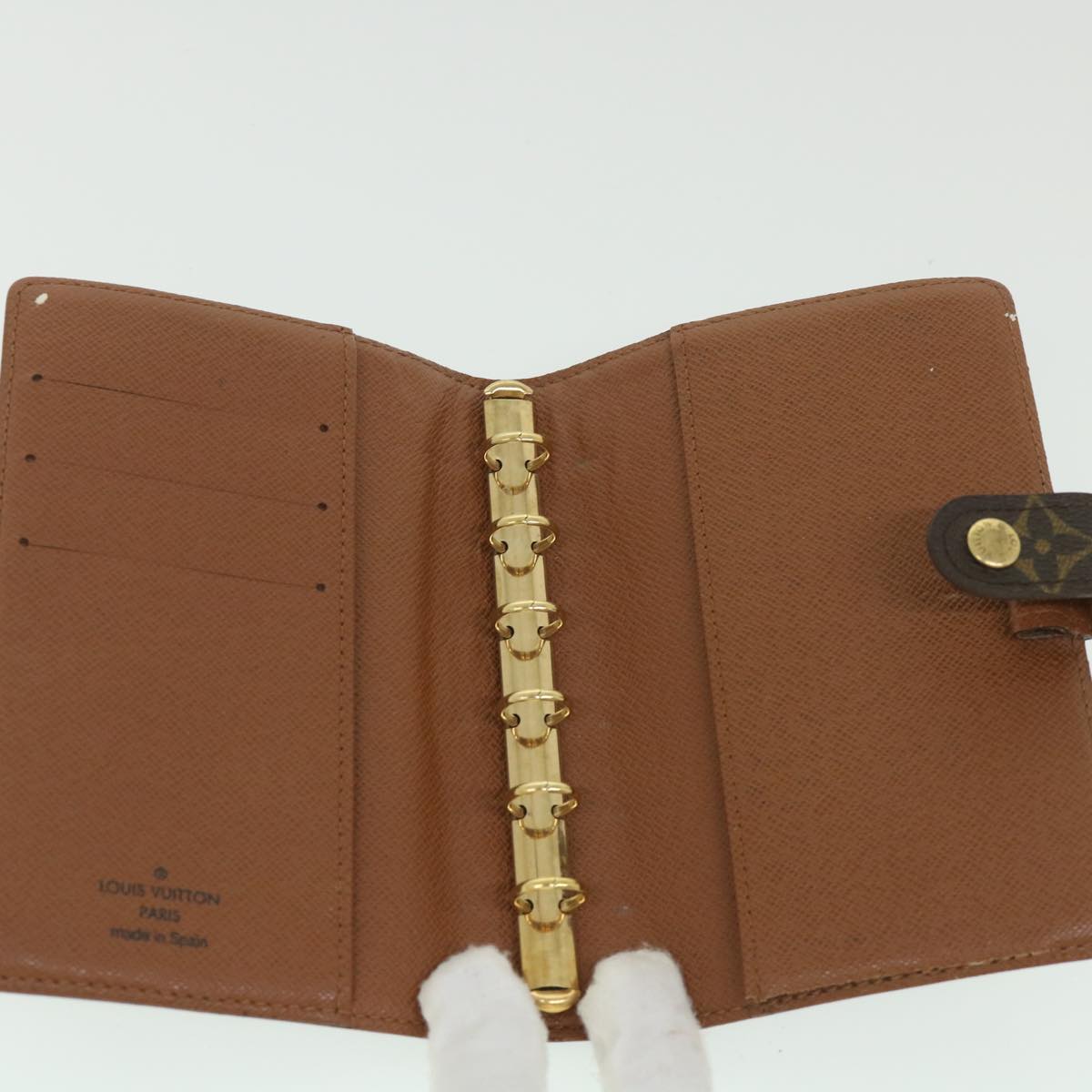LOUIS VUITTON Monogram Agenda PM Day Planner Cover R20005 LV 56093