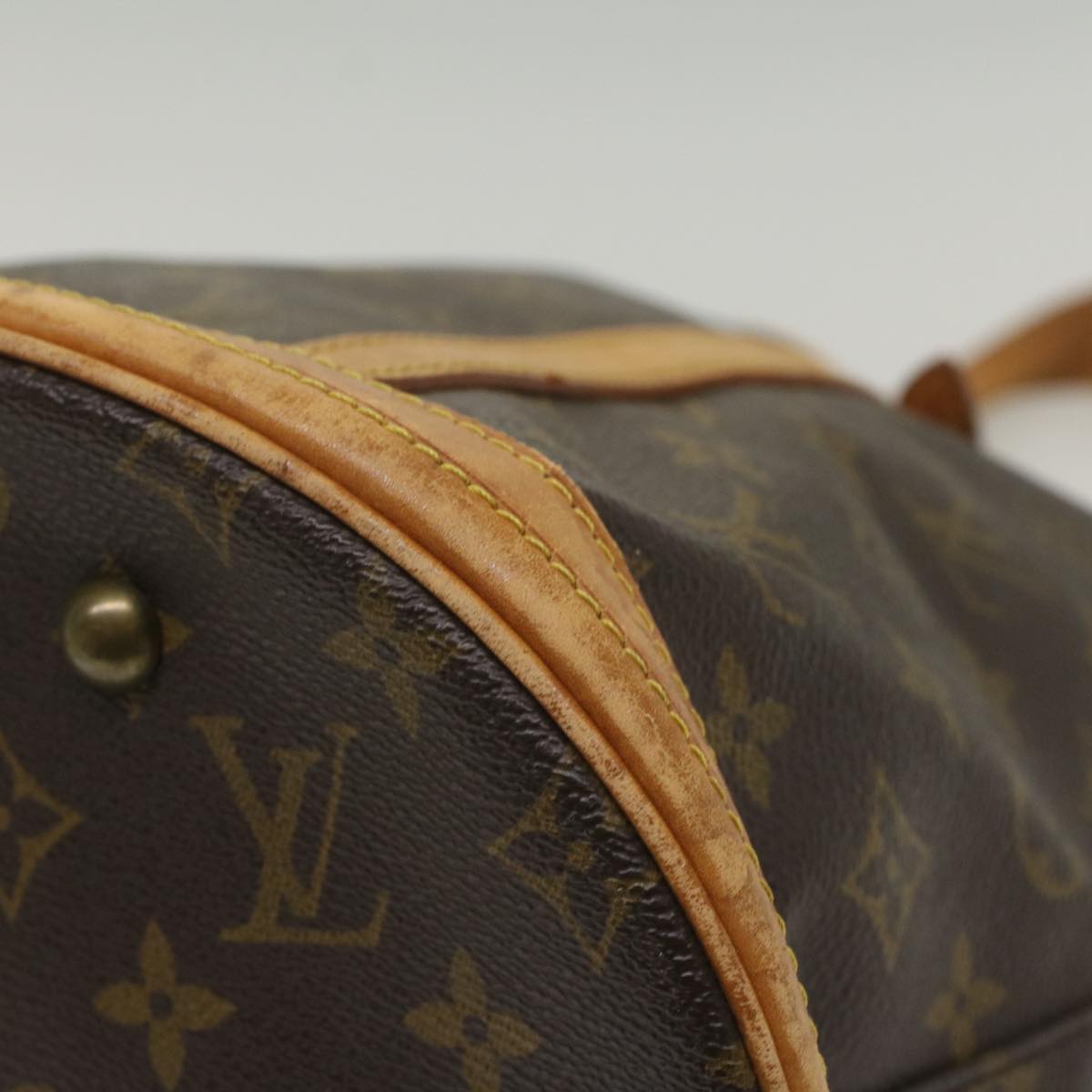 LOUIS VUITTON Monogram Bucket GM Shoulder Bag M42236 LV 56095