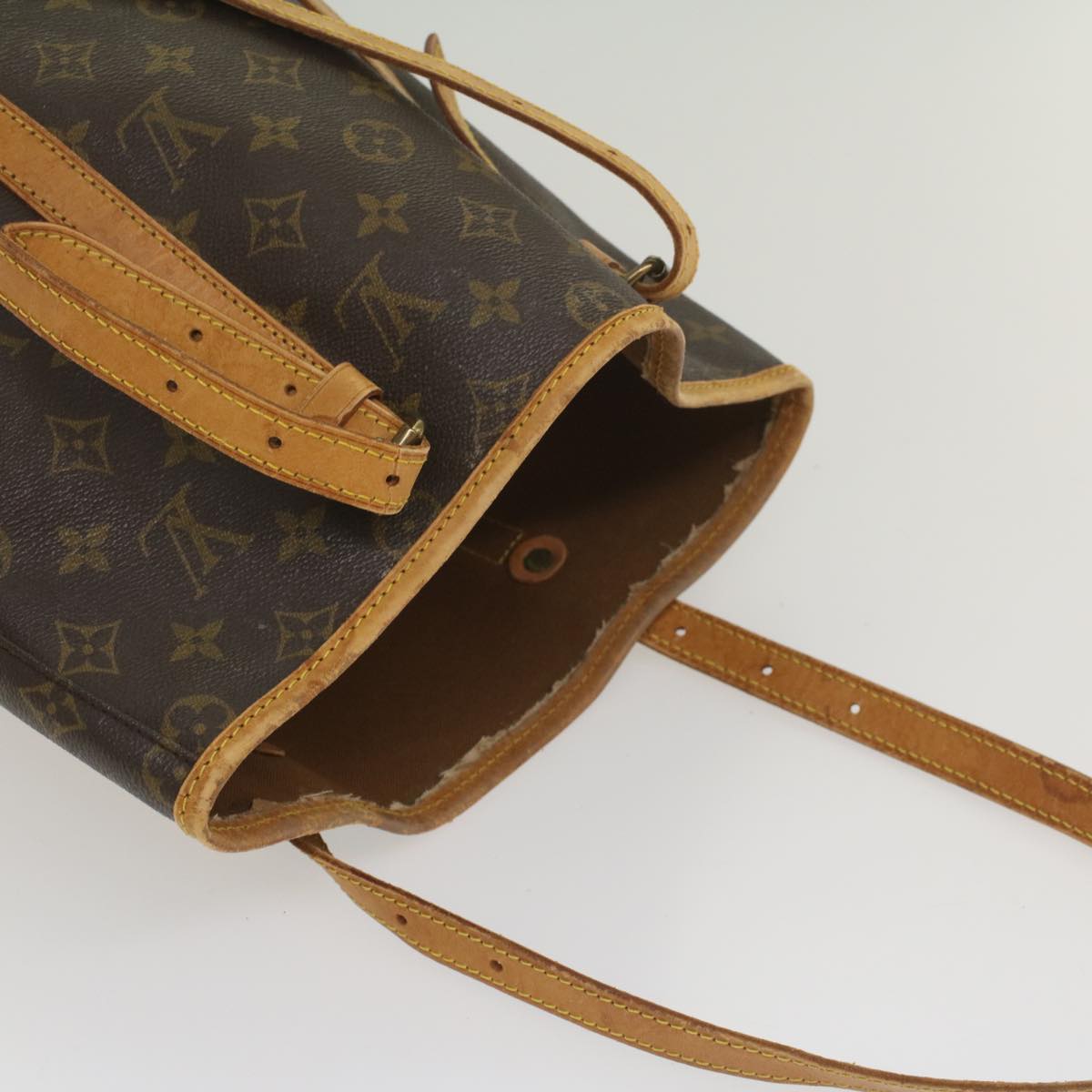 LOUIS VUITTON Monogram Bucket GM Shoulder Bag M42236 LV 56095