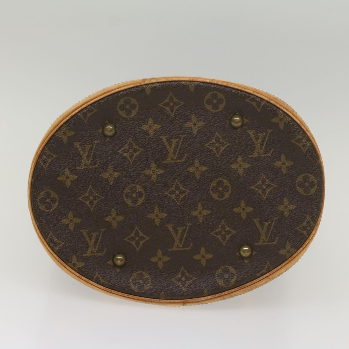 LOUIS VUITTON Monogram Bucket GM Shoulder Bag M42236 LV 56095