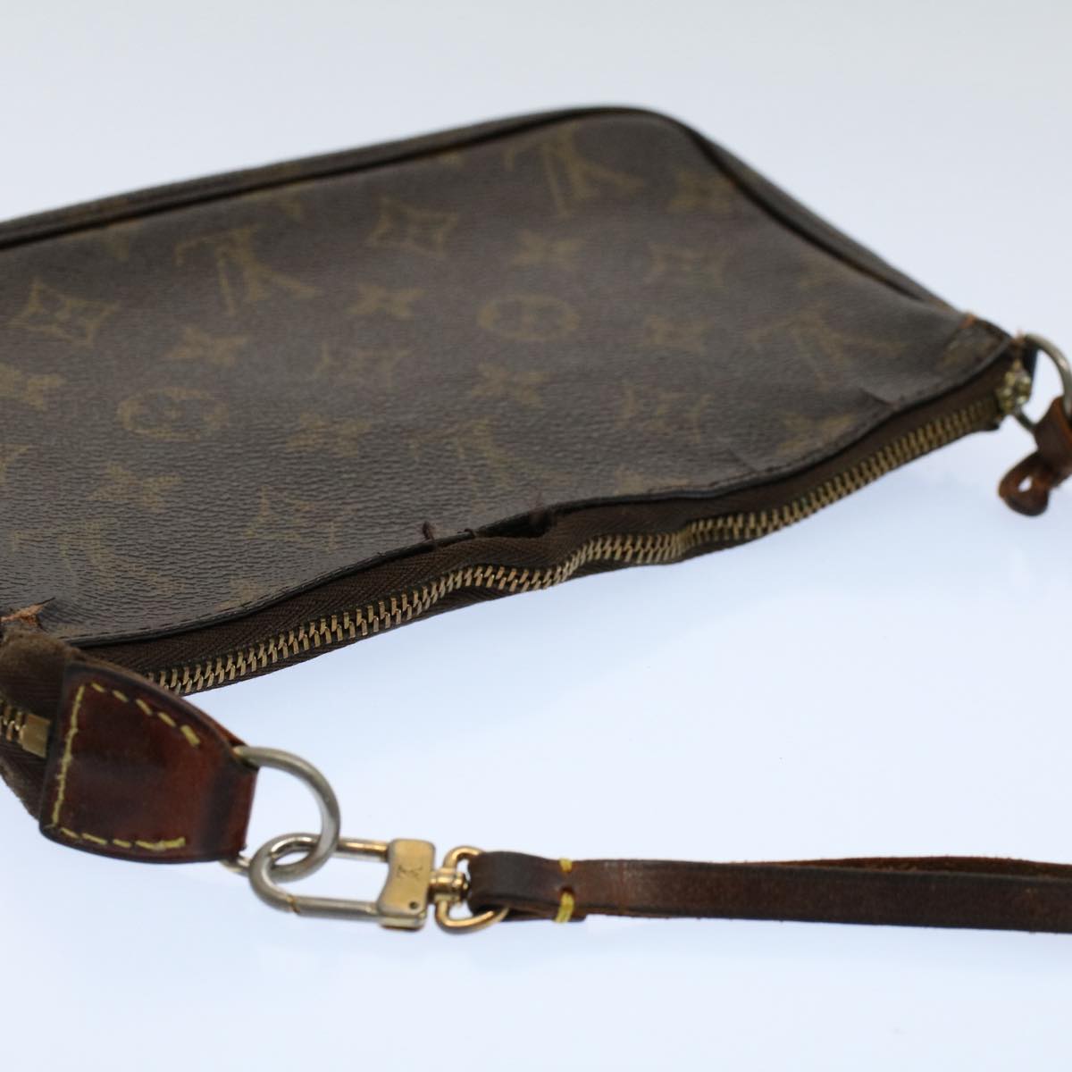 LOUIS VUITTON Monogram Pochette Accessoires Pouch M51980 LV 56098