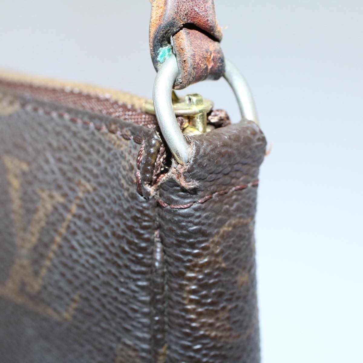 LOUIS VUITTON Monogram Pochette Accessoires Pouch M51980 LV 56100