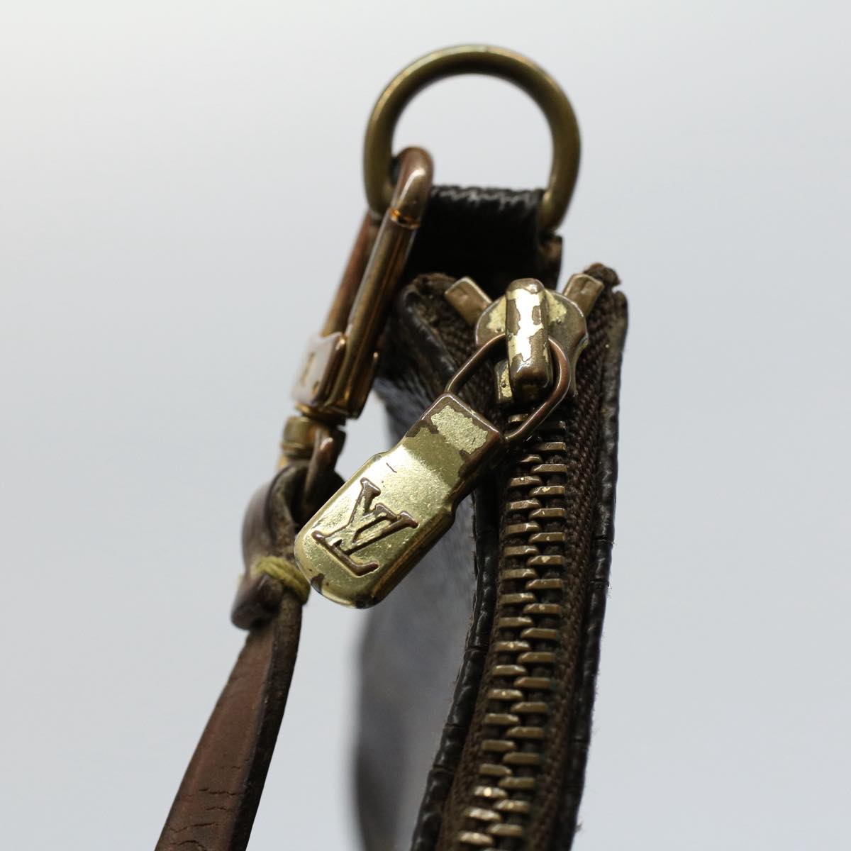 LOUIS VUITTON Monogram Pochette Accessoires Pouch M51980 LV 56101