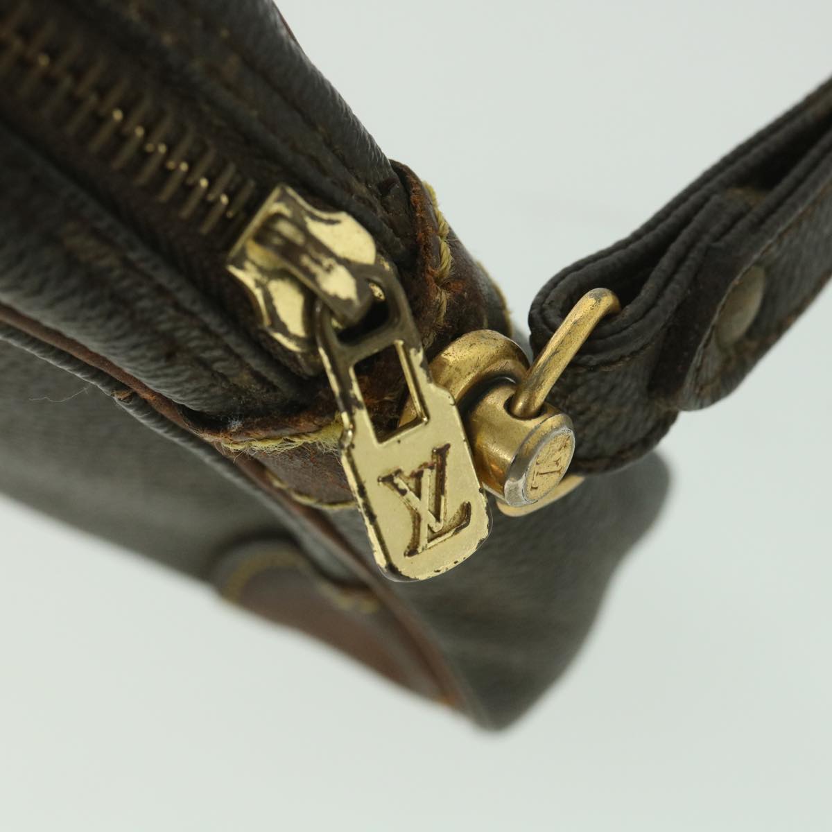 LOUIS VUITTON Monogram Marly Dragonne GM Clutch Bag M51825 LV 56104