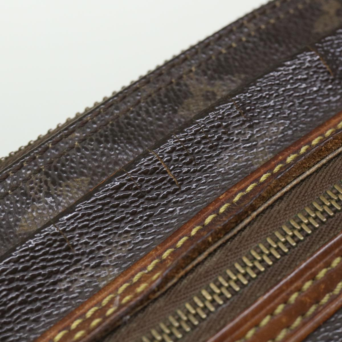LOUIS VUITTON Monogram Marly Dragonne GM Clutch Bag M51825 LV 56104