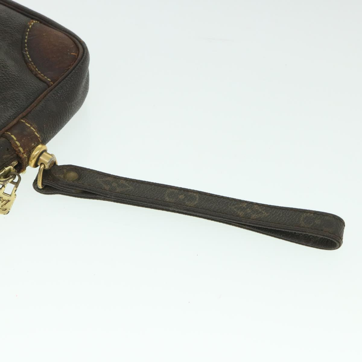LOUIS VUITTON Monogram Marly Dragonne GM Clutch Bag M51825 LV 56104