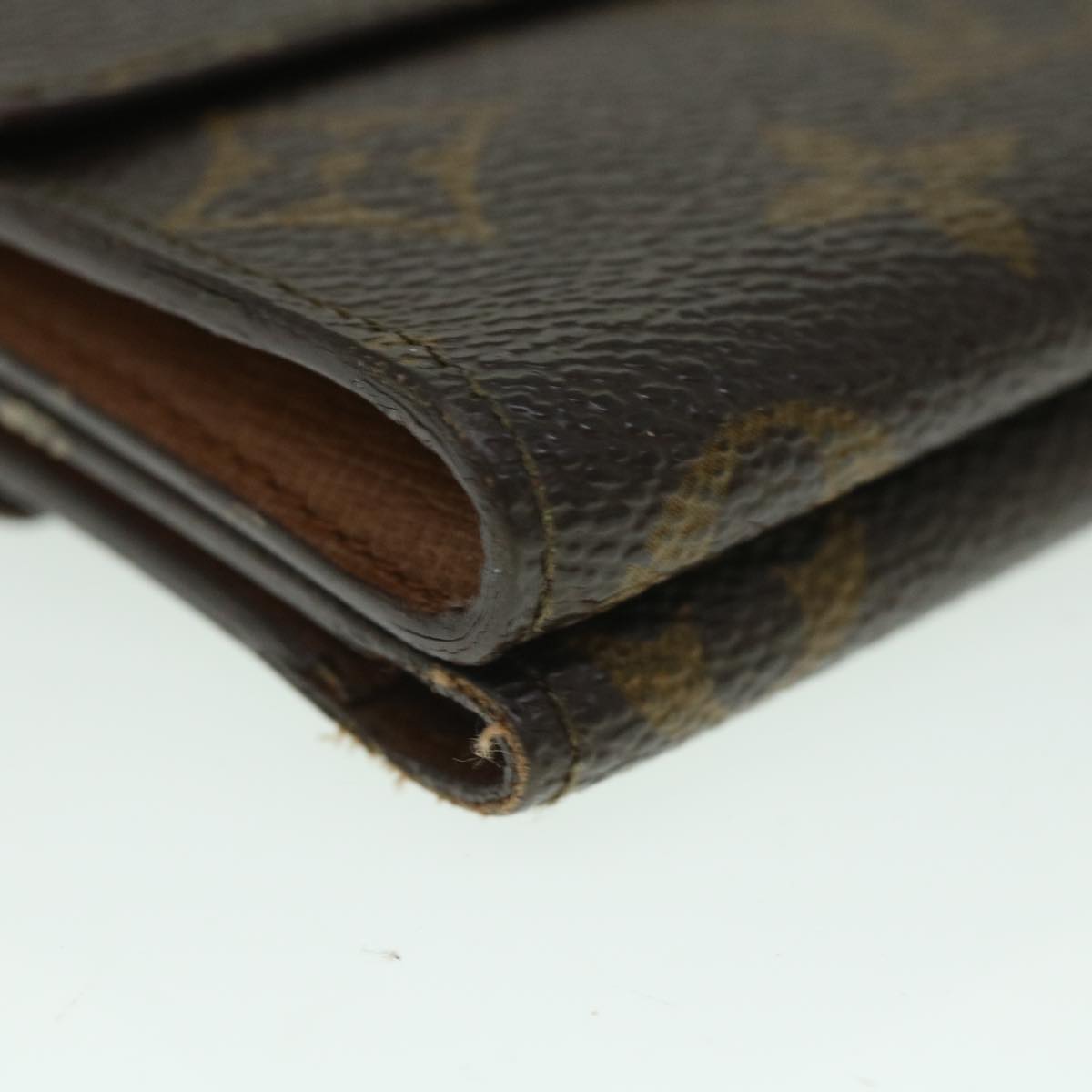 LOUIS VUITTON Monogram Portefeuille Elise Wallet M61654 LV 56111
