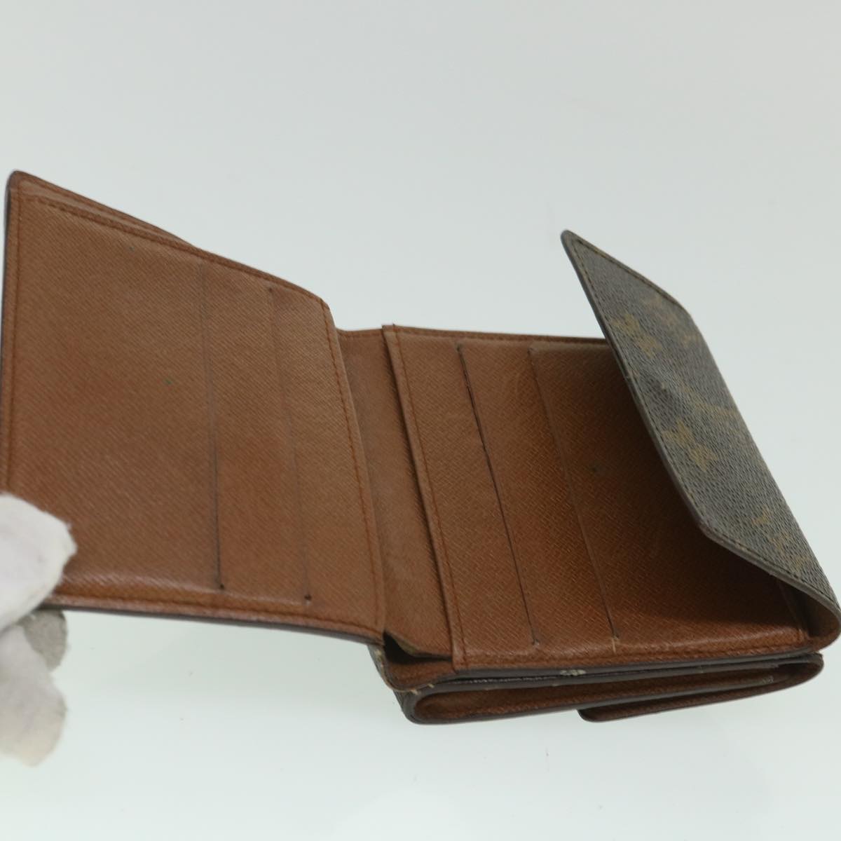 LOUIS VUITTON Monogram Portefeuille Elise Wallet M61654 LV 56111