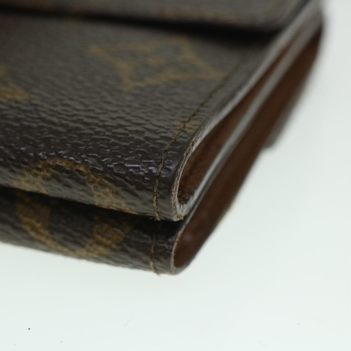 LOUIS VUITTON Monogram Portefeuille Elise Wallet M61654 LV 56111